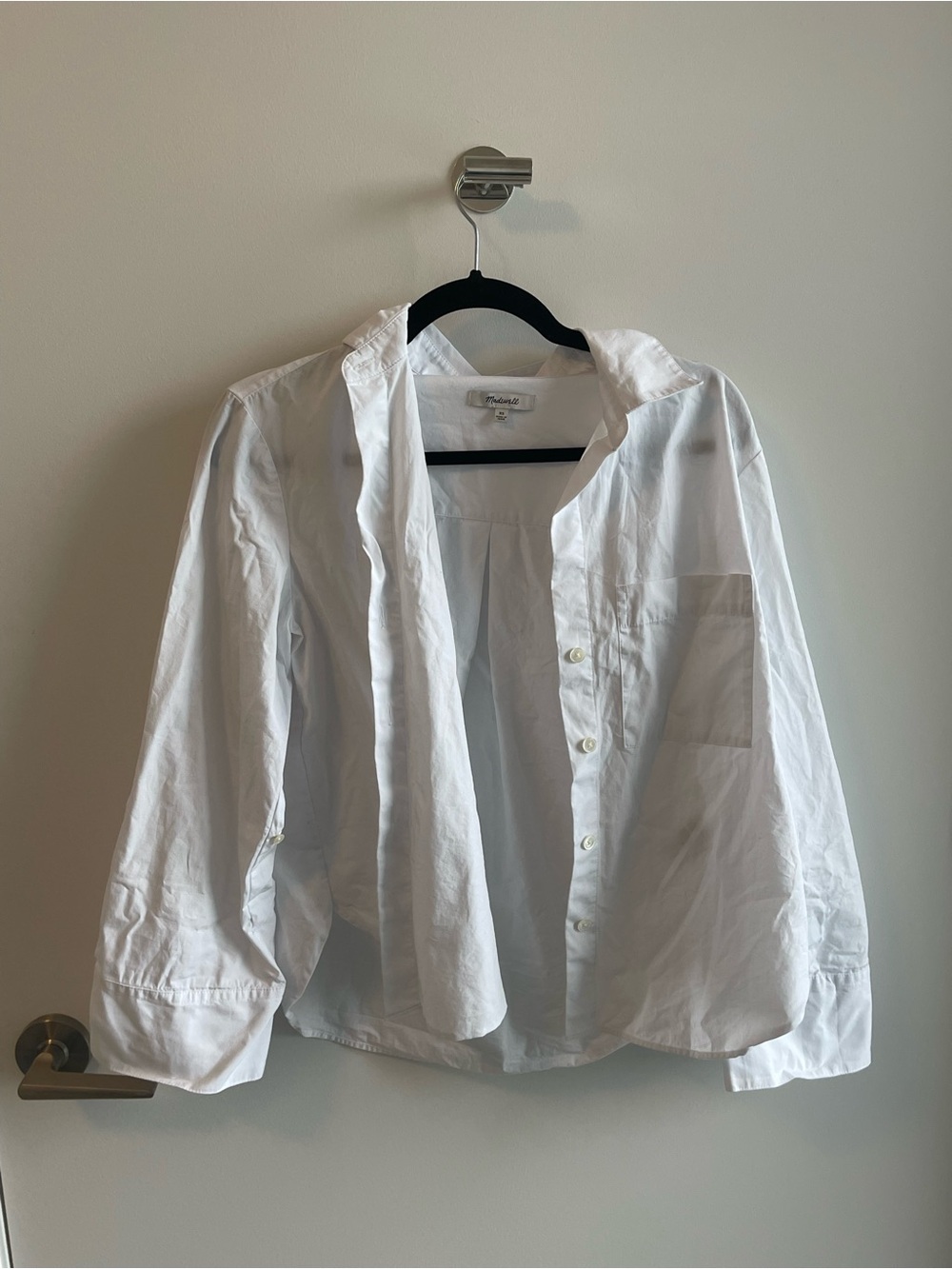 Madewell White Button Up